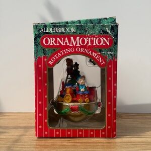 Noma Ornamotion Alderbrook Rotation Ornament Christmas Tree Holiday Decor 1996